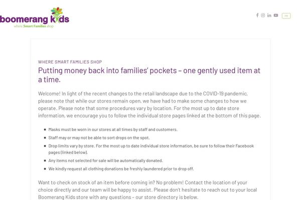 boomerangkids.com site used Boomerangkids