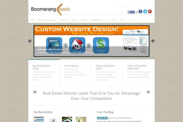 Trim theme site design template sample