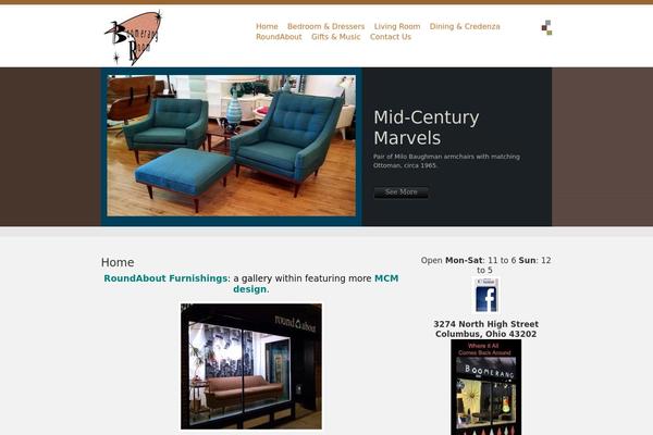 Visionary theme site design template sample
