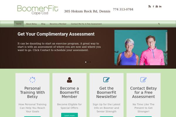 boomerfitcapecod.com site used Boomer