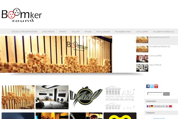 Custom Community theme site design template sample