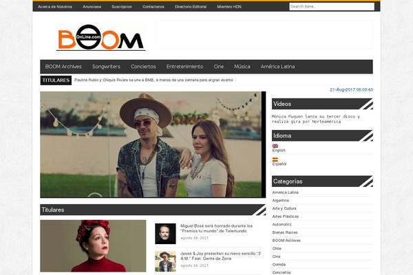 Site using Tribulant Newsletters plugin
