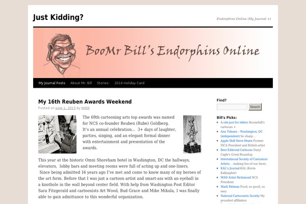Twenty Ten theme site design template sample