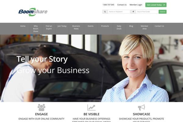 Themify-landing theme site design template sample