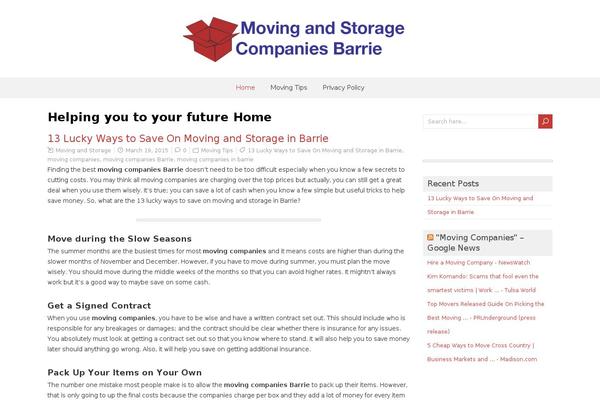 ForeverWood theme site design template sample