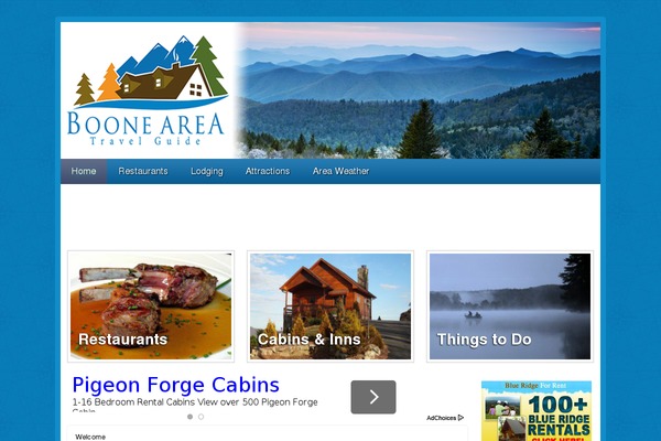 booneareatravelguide.com site used Blueridge