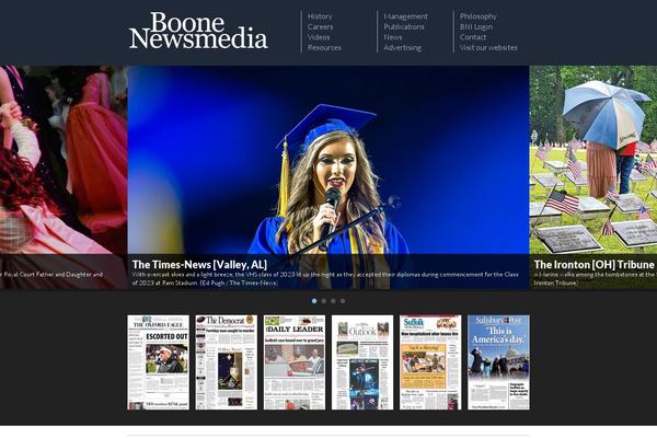 boonenewspapers.com site used Bni-corporate