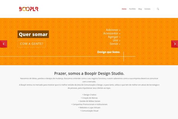 booplr.com.br site used Salient_new