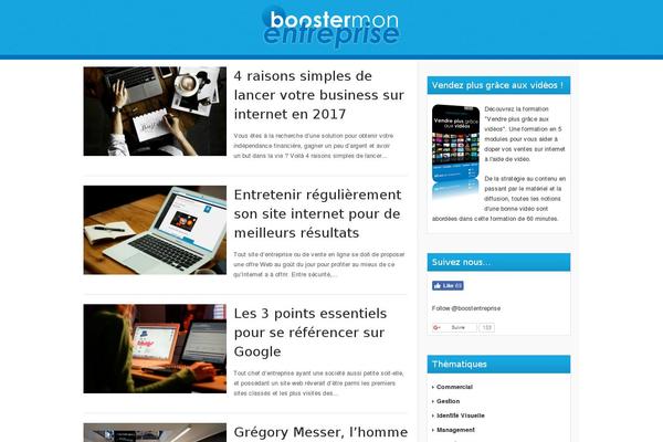 Site using Scroll Triggered Boxes plugin