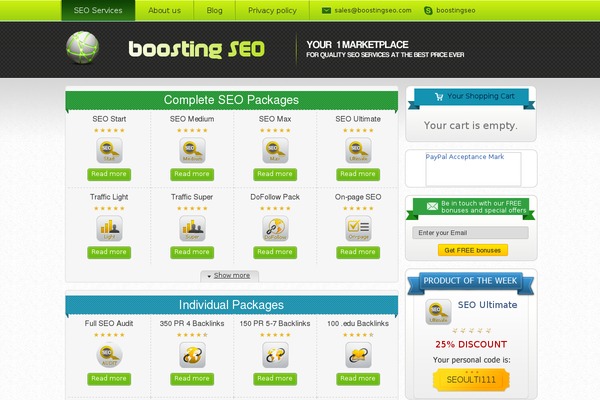Site using Cart66 plugin