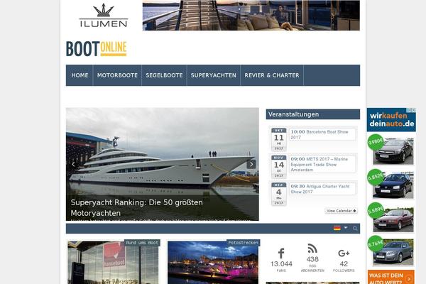 SmartMag theme site design template sample