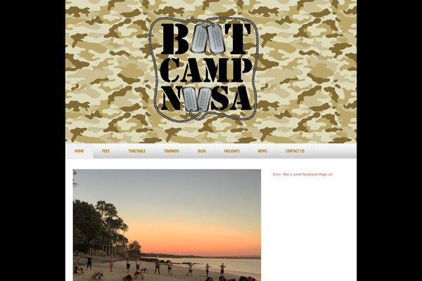 bootcampnoosa.com.au site used FitPro