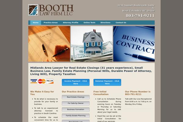 boothlawfirmsc.com site used Thelawlinksplaceholder