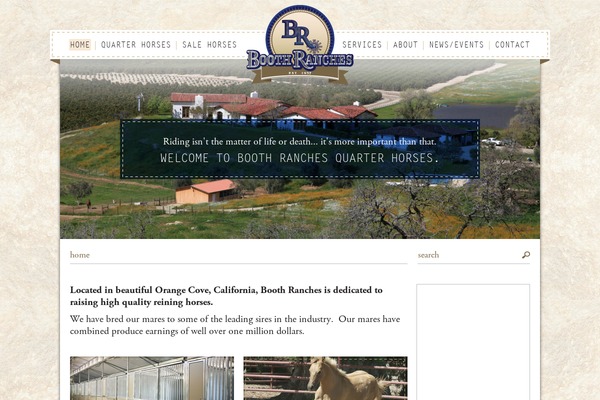 boothrancheshorses.com site used Boothranches