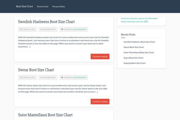 Seos Blue theme site design template sample