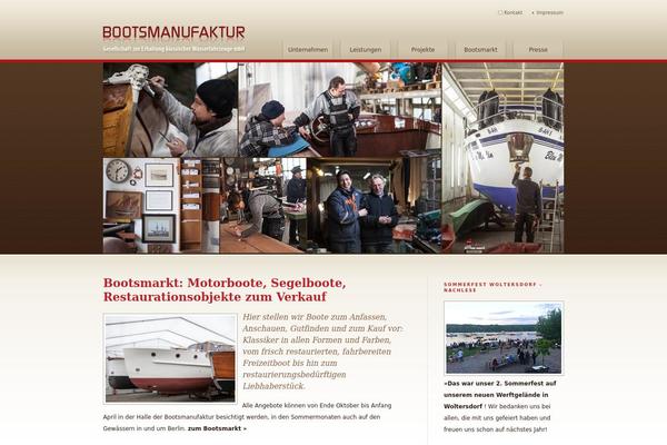 Bm theme site design template sample