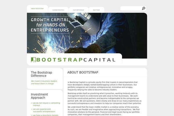bootstrap-capital.com site used Theme1032