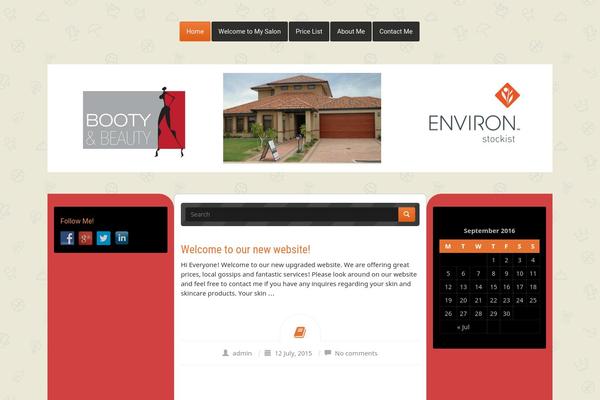 bootybeauty.com.au site used Nabia