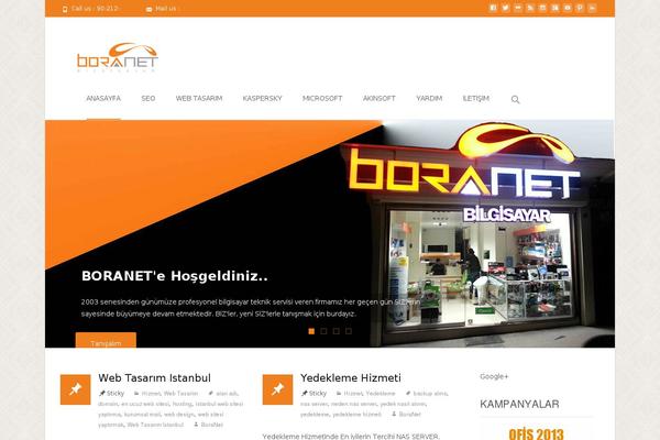 Site using TemplatesNext ToolKit plugin