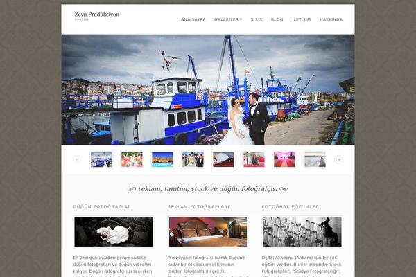 Dandelion theme site design template sample
