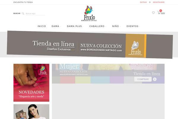 Razzi theme site design template sample