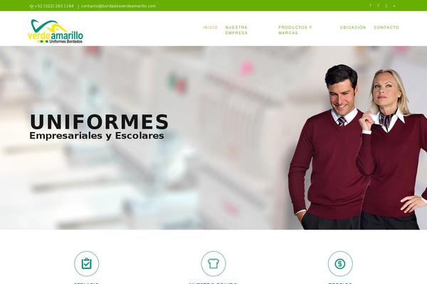 Igora theme site design template sample