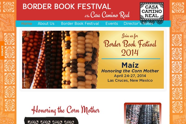 borderbookfestival.org site used Digital Newspaper