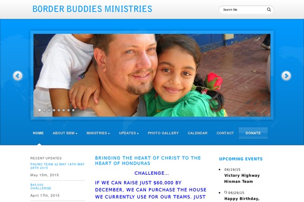 Aid theme site design template sample