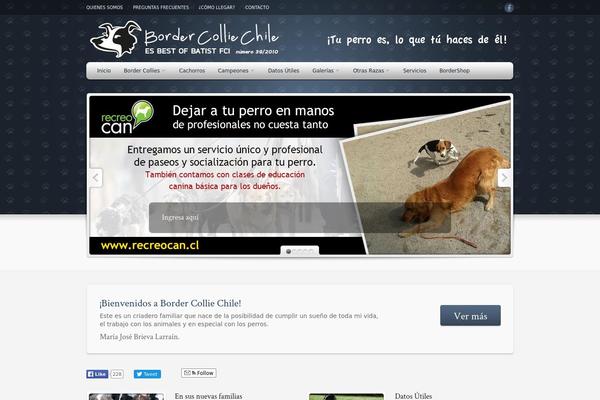 Thunder theme site design template sample