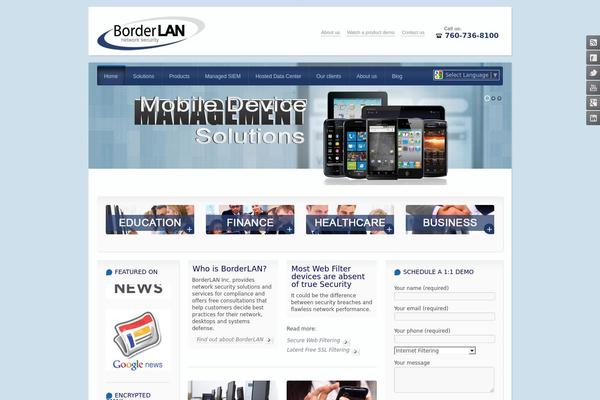 Studium theme site design template sample