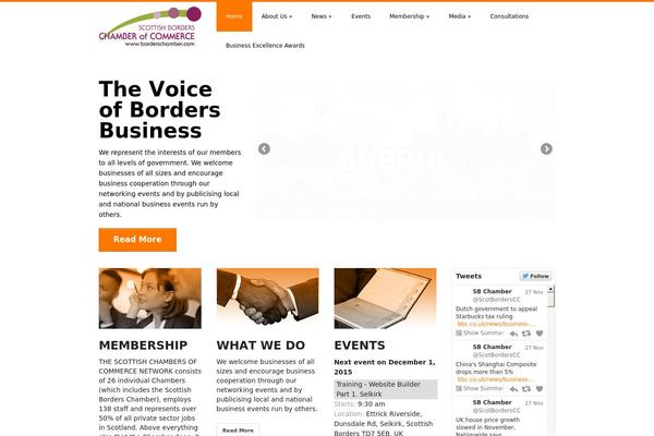 discover theme site design template sample