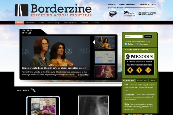 Largo theme site design template sample