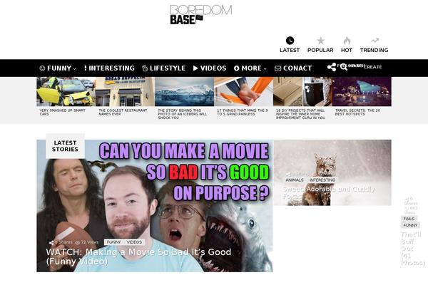 Bimber theme site design template sample