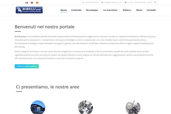 borelligroup.it site used The7