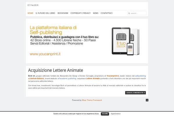 Nano theme site design template sample