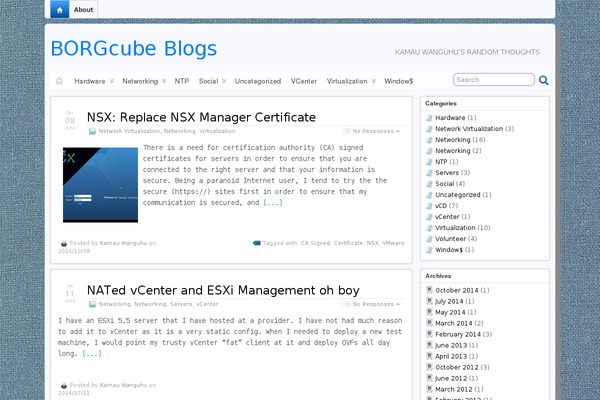 Suffusion theme site design template sample