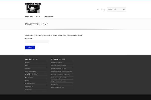 Choices theme site design template sample