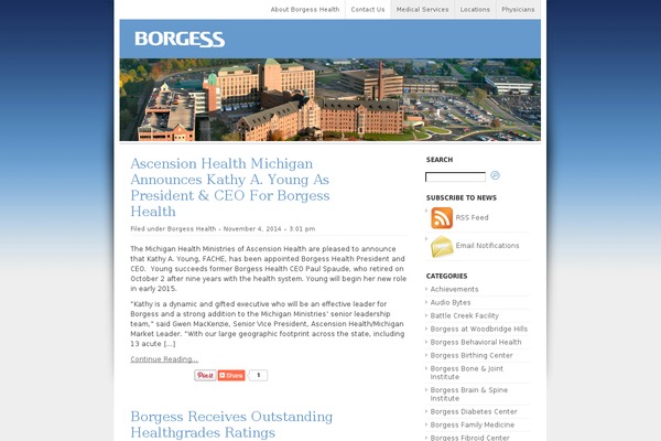 Corporatesandbox theme site design template sample