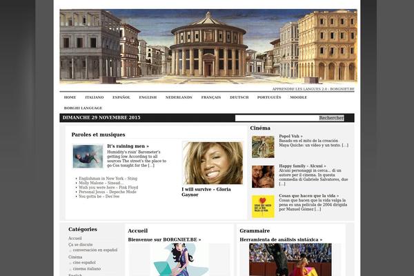 News Magazine Theme 640 theme site design template sample