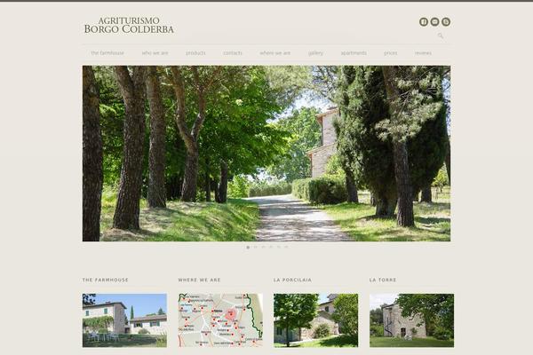 Elegance theme site design template sample