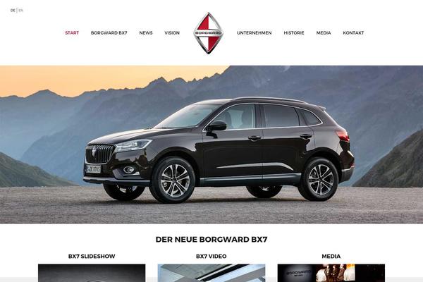 borgward.com site used Yoo_luna_wp