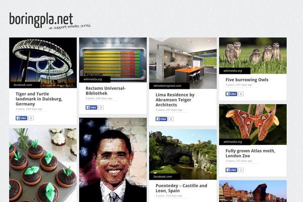 Gridly theme site design template sample