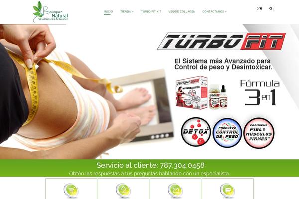 Organic-life theme site design template sample