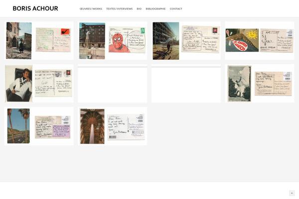 Studiofolio theme site design template sample