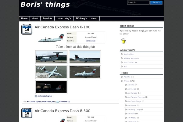 Site using Collapsible Elements plugin