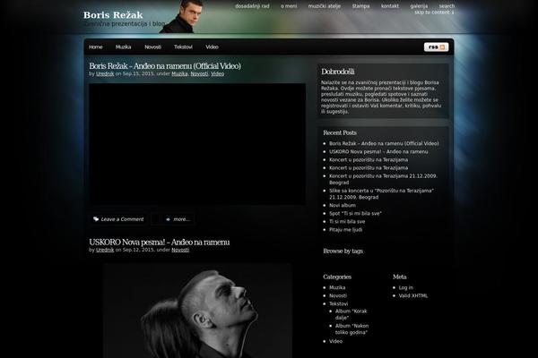 Pixeled theme site design template sample