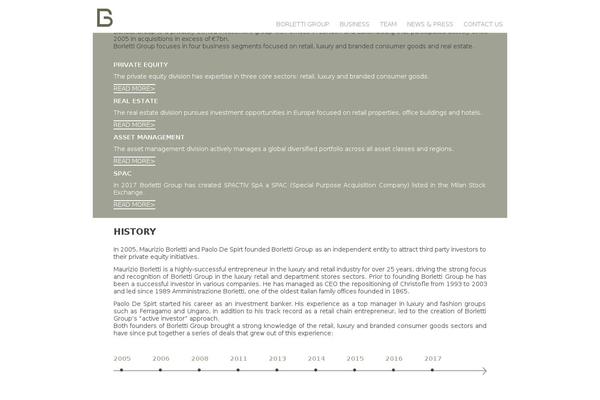 borlettigroup.com site used Borletti