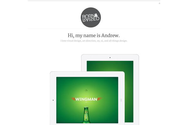 Slate theme site design template sample