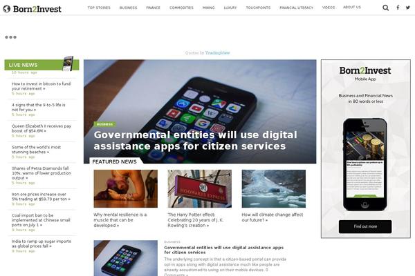 Site using Premium-stock-market-widgets plugin
