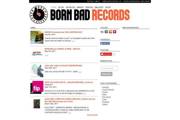 bornbadrecords.net site used Bornbad